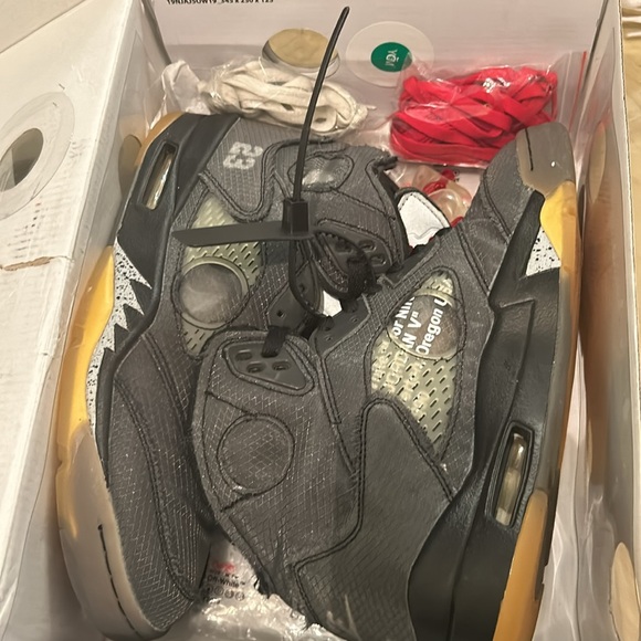 Jordan 5 off white muslin (Chas) - Picture 4 of 8